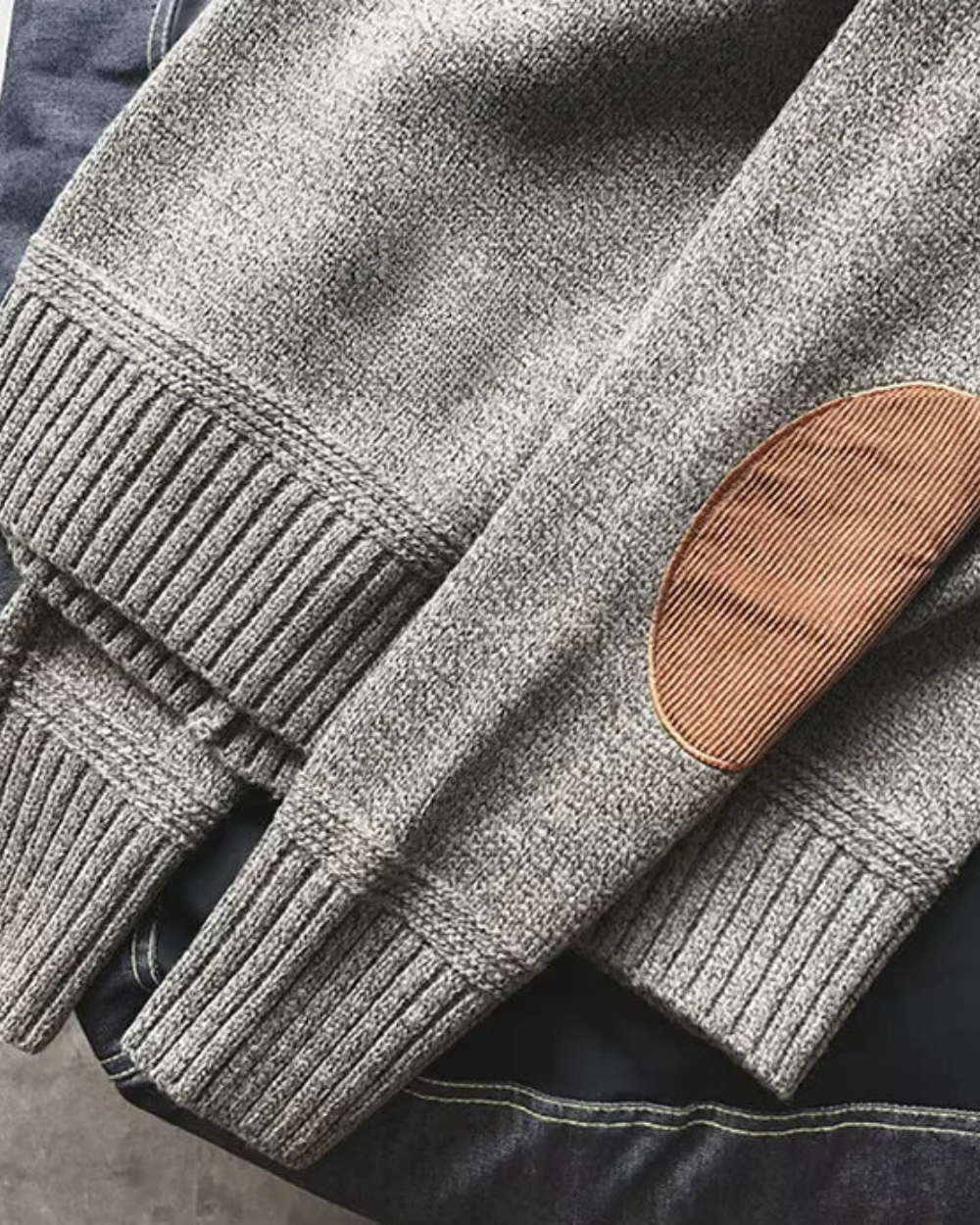 Chester™ | Classic Patch Sweater