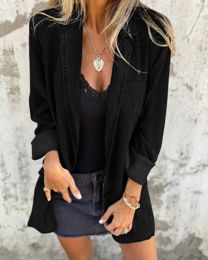 Amy | Casual Denim Blazer