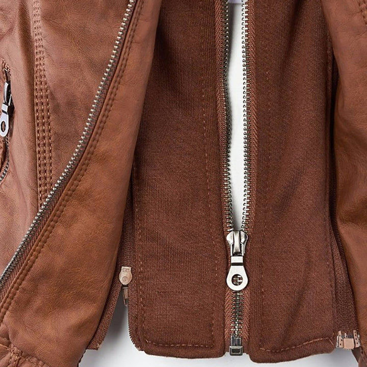 Darcy™ | Robust and Elegant Leather Jacket
