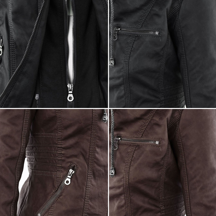 Darcy™ | Robust and Elegant Leather Jacket