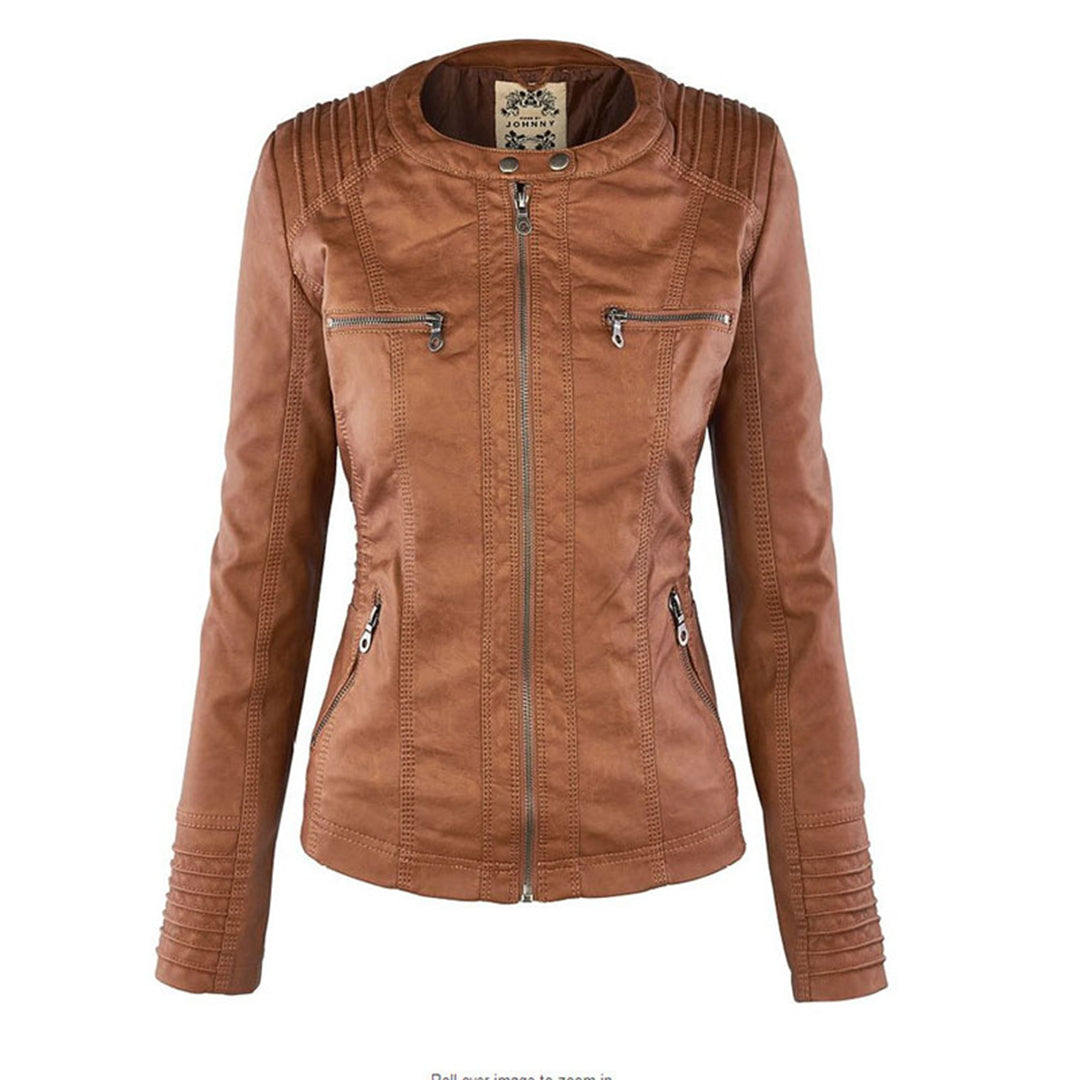 Darcy™ | Robust and Elegant Leather Jacket