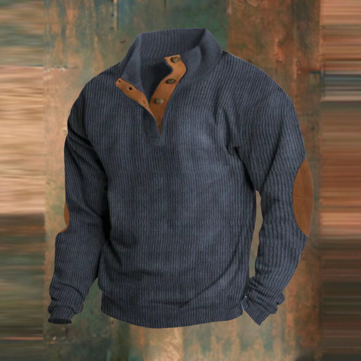 Clifton™ | Retro Button Sweater