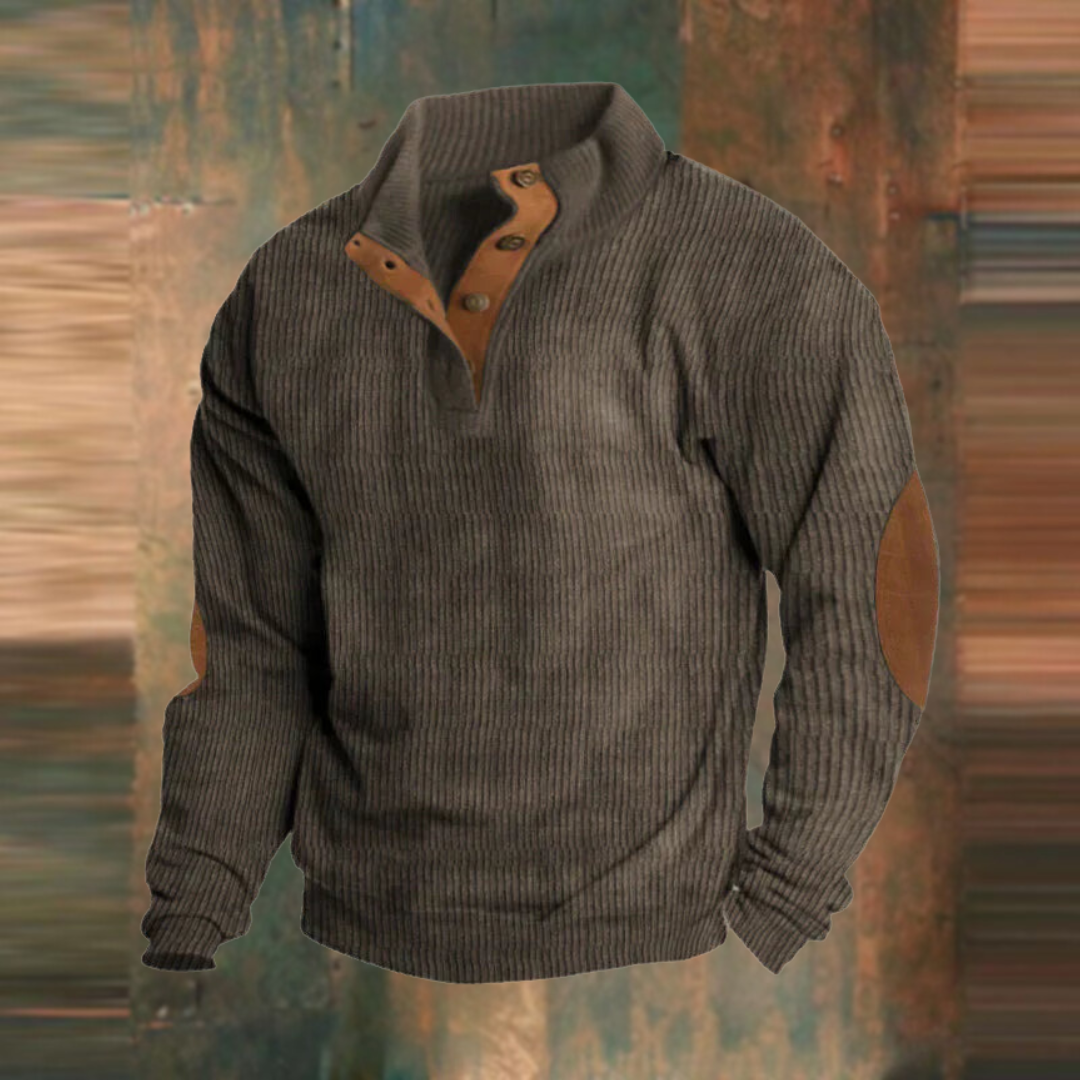Clifton™ | Retro Button Sweater
