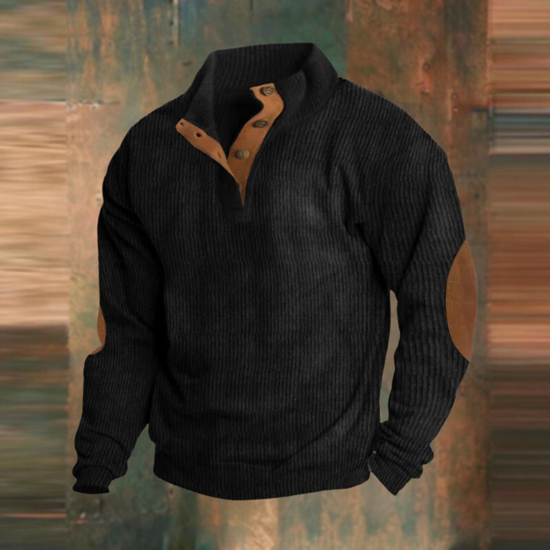 Clifton™ | Retro Button Sweater