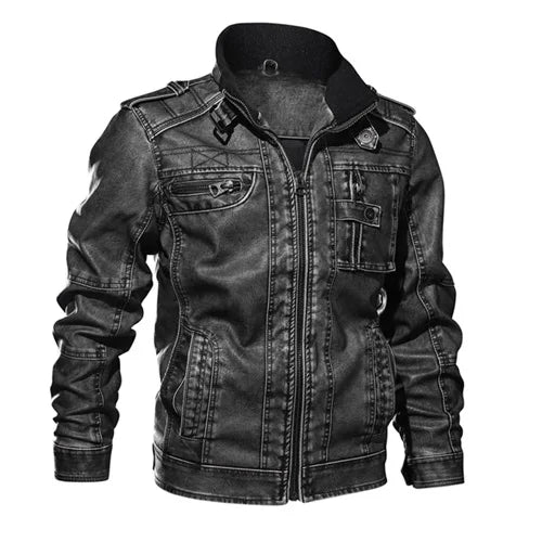 Eldridge™ | Timeless Leather Jacket