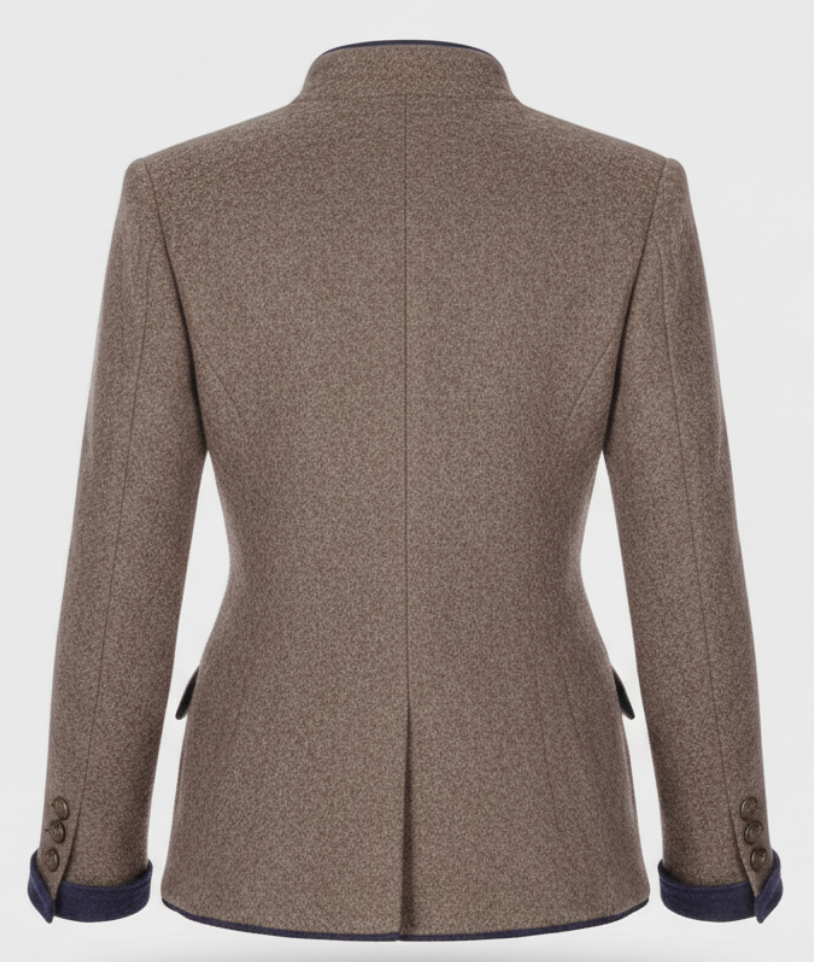 Vivienne – Women's Classic Wool Blend Blazer Limited Edition